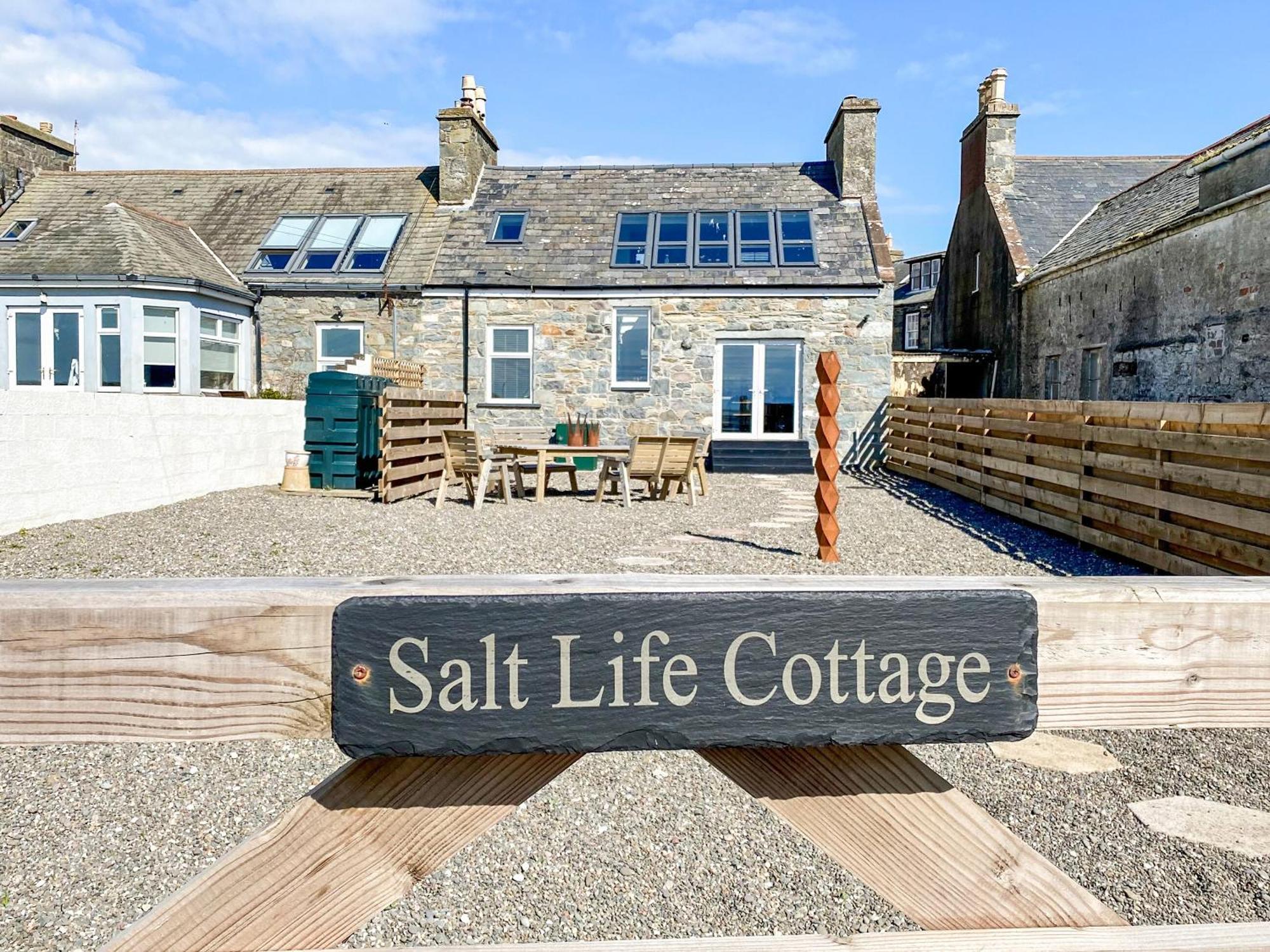 Saltlife Cottage Port William Kültér fotó